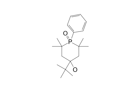 4-tert.-Butyl-2,2,6,6-tetramethyl-1-phenyl-4-phosphorinanol-1-oxide
