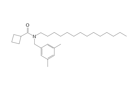Cyclobutanecarboxamide, N-(3,5-dimethylbenzyl)-N-tetradecyl-