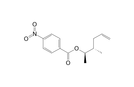 5-Hexen-2-ol, 3-methyl-, 4-nitrobenzoate, [R-(R*,S*)]-