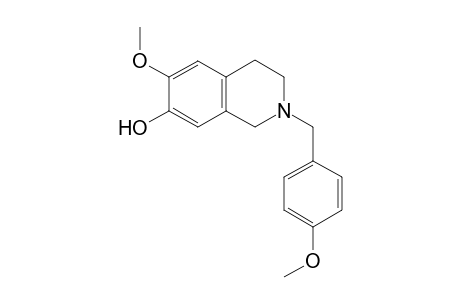 6-Methoxy-2-p-anisyl-3,4-dihydro-1H-isoquinolin-7-ol