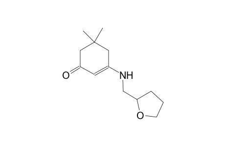 5,5-dimethyl-3-[(tetrahydro-2-furanylmethyl)amino]-2-cyclohexen-1-one