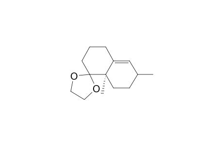 5,5-(ethylenedioxy)-2,4a.beta.-dimethyl-2,3,4,4a,5,6,7,8-octahydronaphthalene