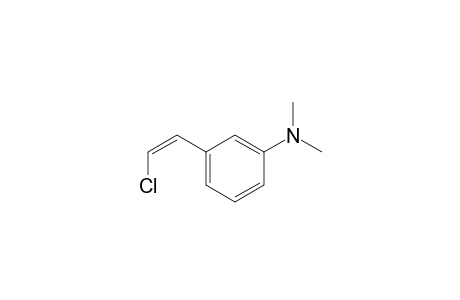 (Z/E)-2-Chloro-1-(m-N,N-dimethylaminophenyl)ethene
