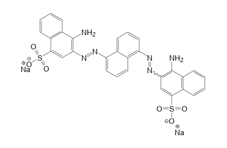 1-Naphthalenesulfonic acid, 3,3'-[1,5-naphthylenebis(azo)]Bis[4-amino-, disodium salt