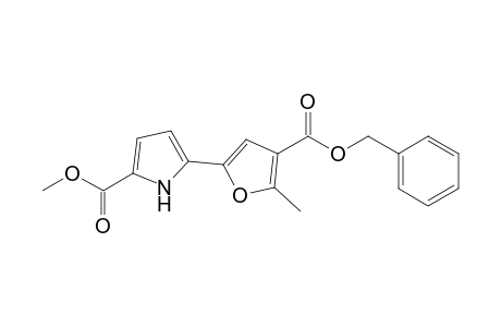 Methyl 5-[4-(Benzyloxycarbonyl)-5-methylfuran-2-yl]-1H-pyrrole-2-carboxylate