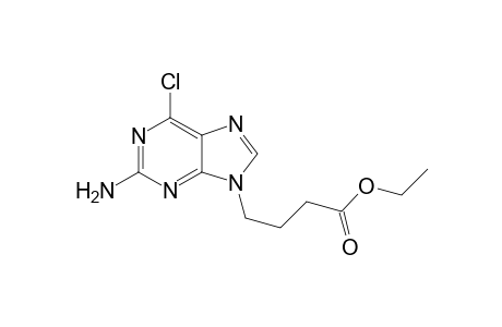 Ethyl 4-(2-Amino-6-chloropurin-9yl)butanoate