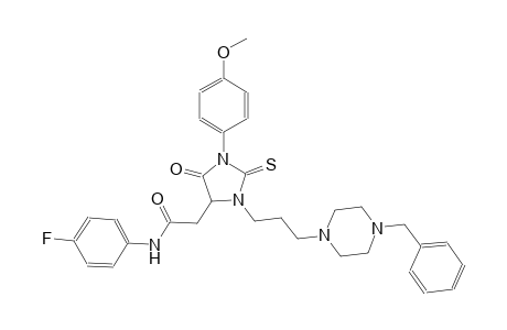 4-imidazolidineacetamide, N-(4-fluorophenyl)-1-(4-methoxyphenyl)-5-oxo-3-[3-[4-(phenylmethyl)-1-piperazinyl]propyl]-2-thioxo-