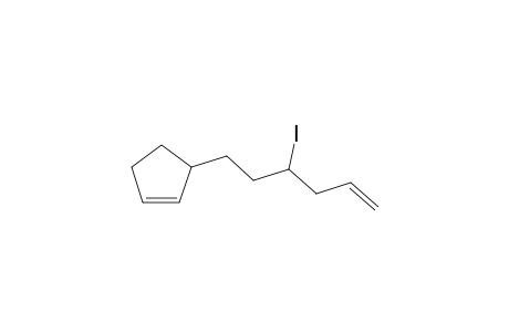 3-(2-cyclopentenyl)-4-iodo-1-hexene