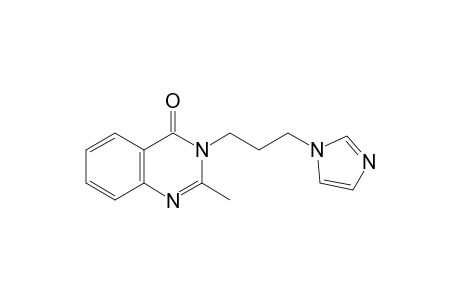 3-[3-(1H-imidazol-1-yl)propyl]-2-methyl-4(3H)-quinazolinone