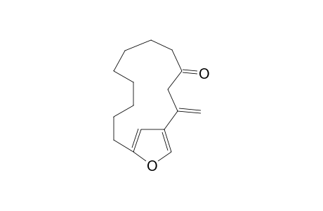 2-Methylene-14-oxabicyclo[11.2.1]hexadeca-4-one