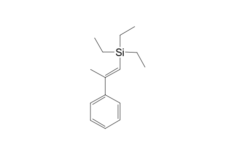 1-Methyl-1-phenyl-2-(triethylsilyl)ethylene-(E isomer)