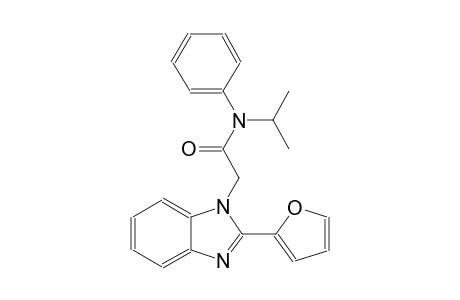 1H-benzimidazole-1-acetamide, 2-(2-furanyl)-N-(1-methylethyl)-N-phenyl-