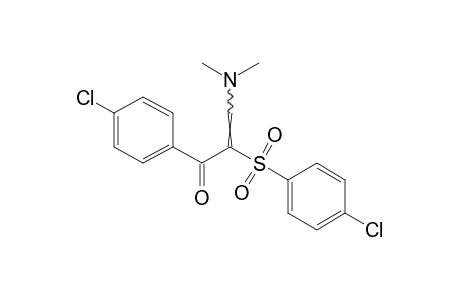 4'-CHLORO-2-[(p-CHLOROPHENYL)SULFONYL]-3-(DIMETHYLAMINO)ACRYLOPHENONE