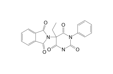 5-ETHYL-1-PHENYL-5-PHTHALIMIDOBARBITURIC-ACID