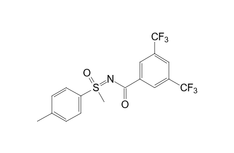 N-[3,5-bis(trifluoromethyl)benzoyl]-S-methyl-S-p-tolylsulfoximine