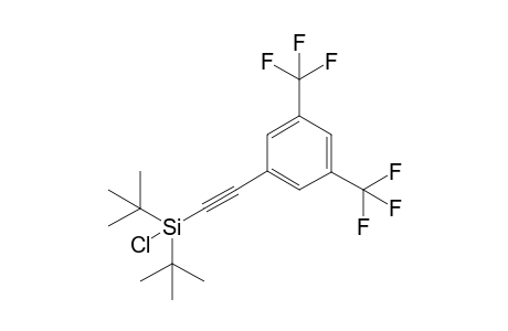 ((3,5-bis(trifluoromethyl)phenyl)ethynyl)di-tert-butylchlorosilane