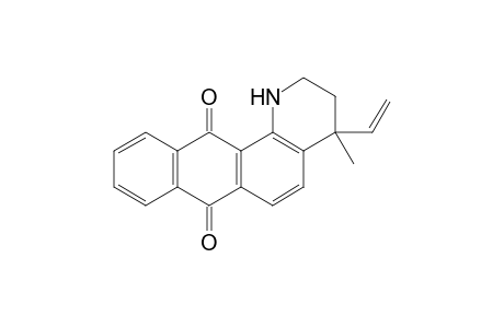 4-Ethenyl-4-methyl-2,3-dihydro-1H-naphtho[2,3-h]quinoline-7,12-dione