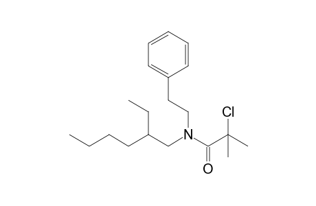 Propionamide, 2-chloro-2-methyl-N-(2-phenylethyl)-N-(2-ethylhexyl)-
