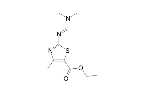 5-thiazolecarboxylic acid, 2-[[(E)-(dimethylamino)methylidene]amino]-4-methyl-, ethyl ester