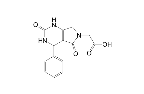 1H-pyrrolo[3,4-d]pyrimidine-6-acetic acid, 2,3,4,5,6,7-hexahydro-2,5-dioxo-4-phenyl-