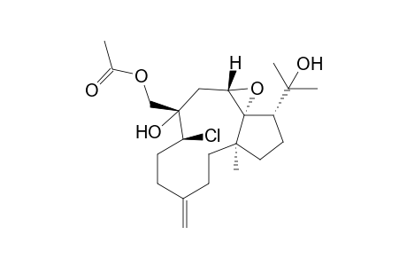 clavinflol B monoacetate