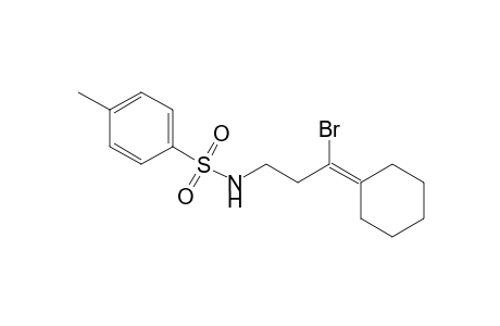 N-[(Z)-3-Bromo-3-cyclohexylidenepropyl]-p-toluenesulfonamide