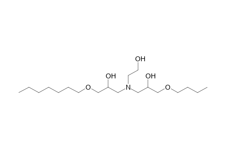 3-Butoxy-3'-heptyloxy-1,1'-(2-hydroxy-ethylimino)di-2-propanol