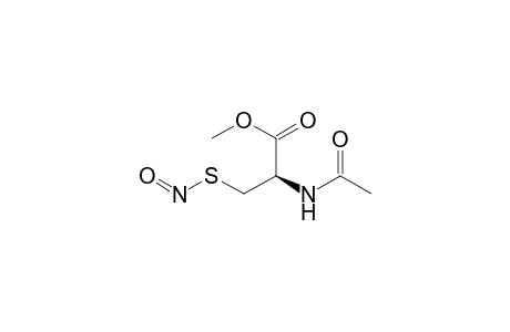 (2R)-2-acetamido-3-(nitrosothio)propanoic acid methyl ester