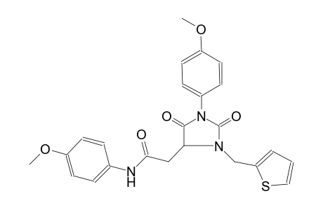 4-imidazolidineacetamide, N,1-bis(4-methoxyphenyl)-2,5-dioxo-3-(2-thienylmethyl)-