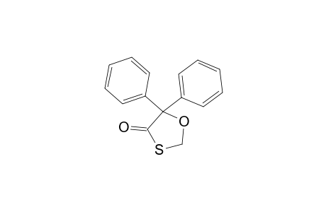 1,3-Oxathiolan-4-one, 5,5-diphenyl-