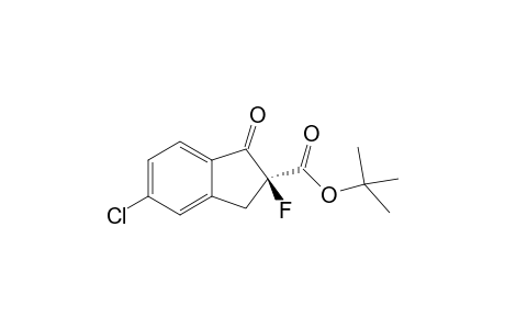 (S)-tert-butyl 5-chloro-2-fluoro-1-oxo-2,3-dihydro-1H-indene-2-carboxylate