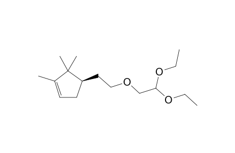 (R)-4-(2-(2,2-diethoxyethoxy)ethyl)-1,5,5-trimethylcyclopent-1-ene