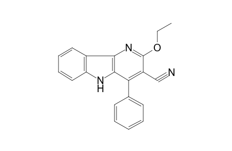 2-Ethoxy-4-phenyl-5H-pyrido[3,2-b]indole-3-carbonitrile