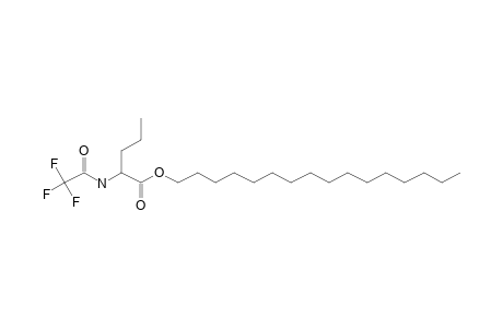 L-Norvaline, N-trifluoroacetyl-, hexadecyl ester