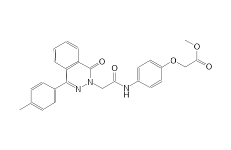 acetic acid, [4-[[(4-(4-methylphenyl)-1-oxo-2(1H)-phthalazinyl)acetyl]amino]phenoxy]-, methyl ester