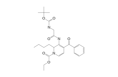 1-ETHOXYCARBONYL-2-N-BUTYL-3-TERT.-BUTOXY-CARBONYLAMINO-METHYLCARBONYL-AMINO-4-BENZOYL-1,2-DIHYDROPYRIDINE