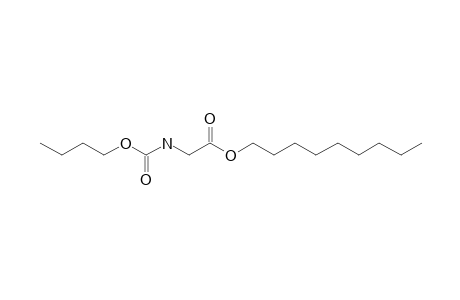 Glycine, N-butoxycarbonyl-, nonyl ester