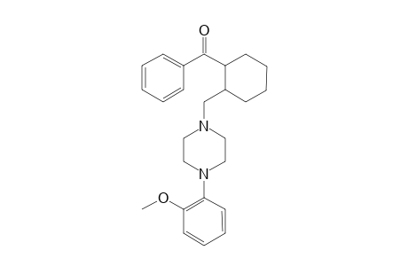 1-[(2'-(Benzoylcyclohex-1'-yl)methylene]-4-(2"-methoxyphenyl)piperazine