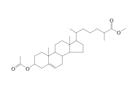 Methyl 3-(acetyloxy)cholest-5-en-26-oate