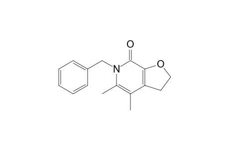 6-Benzyl-2,3-dihydro-4,5-dimethylfuro[2,3-c]pyridin-7(6H)-one
