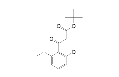 3-(2-ethyl-6-hydroxy-phenyl)-3-keto-propionic acid tert-butyl ester