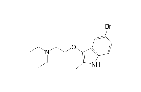[2-(5-Bromo-2-methyl-1H-indol-3-yloxy)ethyl]diethylamine
