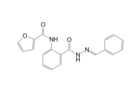 benzoic acid, 2-[(2-furanylcarbonyl)amino]-, 2-[(E)-phenylmethylidene]hydrazide