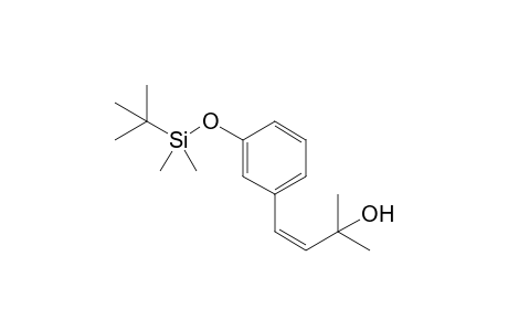 (Z)-4-(3'-tert-Butyldimethylsilyloxyphenyl)-2-methylbut-3-en-2-ol