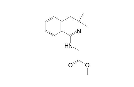 Acetic acid, 2-(3,4-dihydro-3,3-dimethyl-1-isoquinolinylamino)-, methyl ester