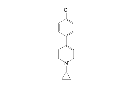 1-Cyclopropyl-4-(4'-chlorophenyl))-1,2,3,6-tetrahydropyridine