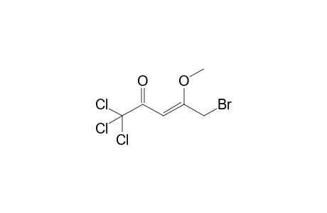 5-Bromo-1,1,1-trichloro-4-methoxy-3-penten-2-one