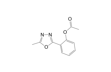 Acetic acid, 2-(5-methyl-1,3,4-oxadiazol-2-yl)phenyl ester