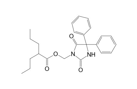 2-Propyl-[(2,4-dioxo-5,5-diphenyl-3-imidazolidinyl)methoxy]-pentanoic acid ester