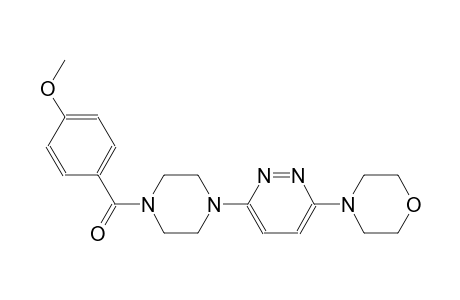 morpholine, 4-[6-[4-(4-methoxybenzoyl)-1-piperazinyl]-3-pyridazinyl]-
